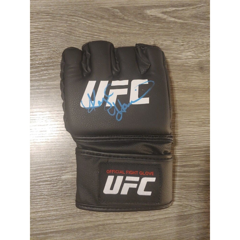 Kayla Harrison Signed UFC Glove PSA Authenticated Judo Gold Medalist Womens MMA